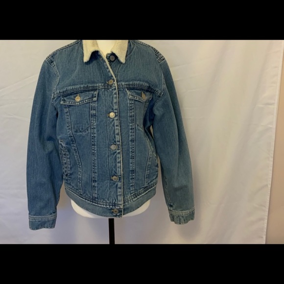 Jones Wear Jackets & Blazers - Jones Jean Jacket with Sherpa NWOT